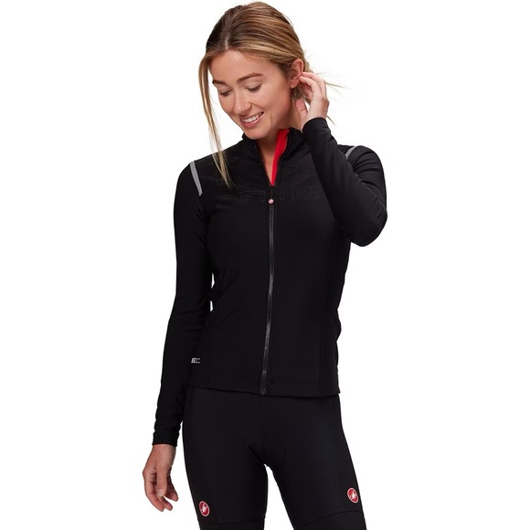 🔥CASTELLI Tuto Nano Rain or Shine Jersey BLACK - Picture 2 of 13